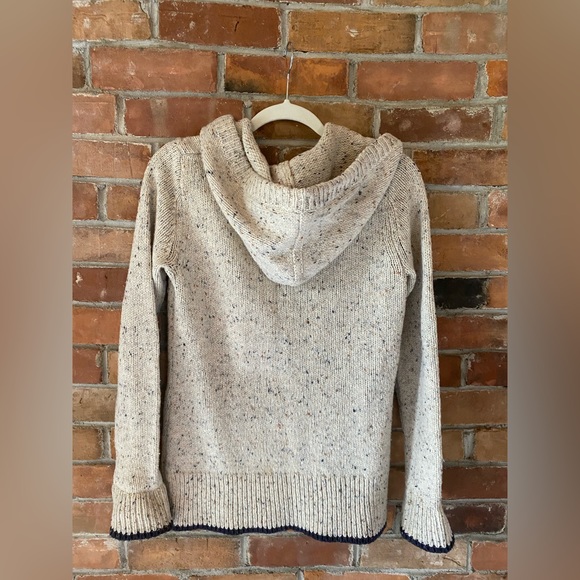 PATAGONIA ranchito hooded sweater merino wool grey size medium - Picture 9 of 11